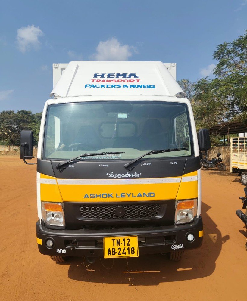 Hema Packers & Movers truck ready for service